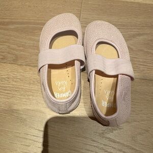 Camper Kids Soft Pink Dress Shoes
